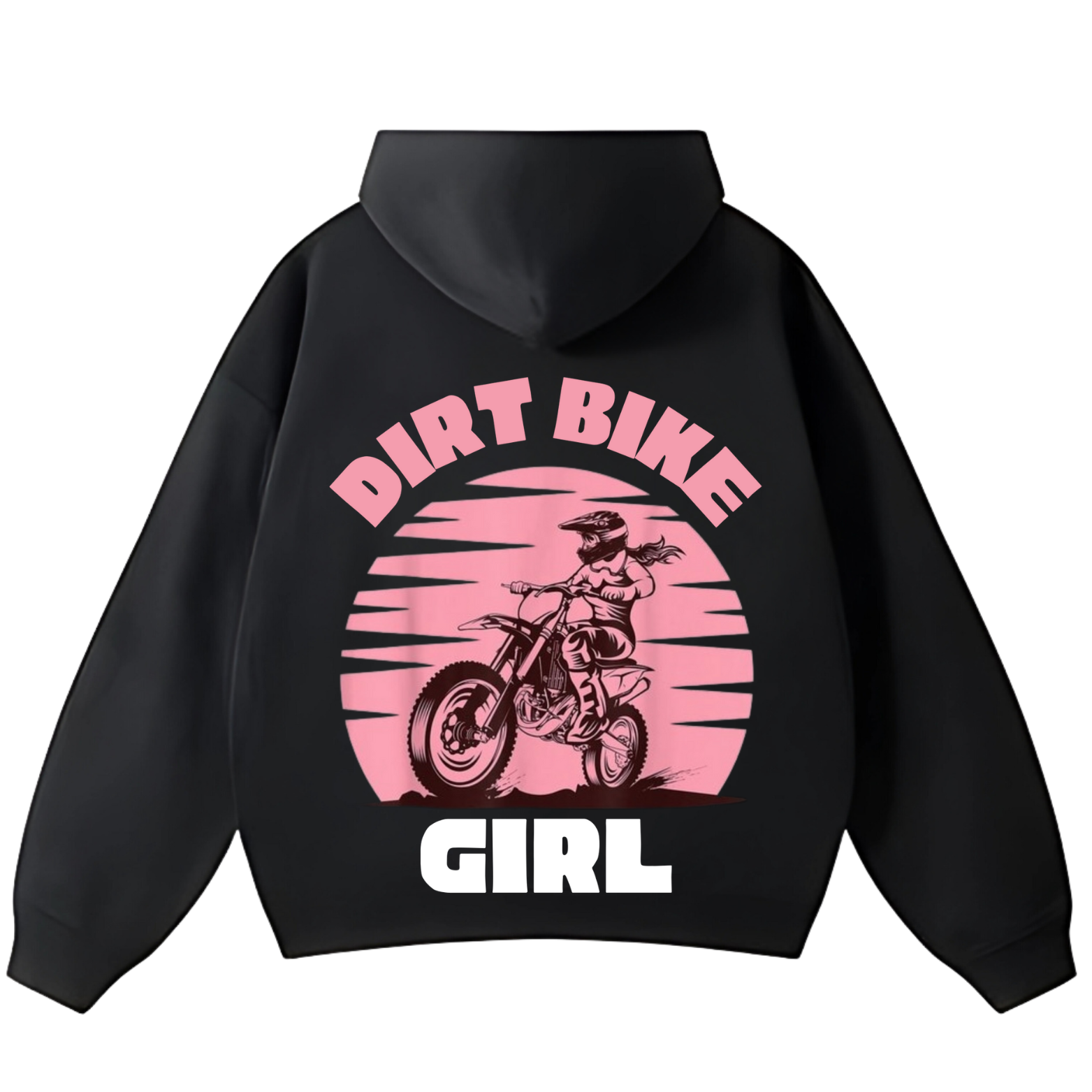 Dirt Bike Girl Унисекс Худи