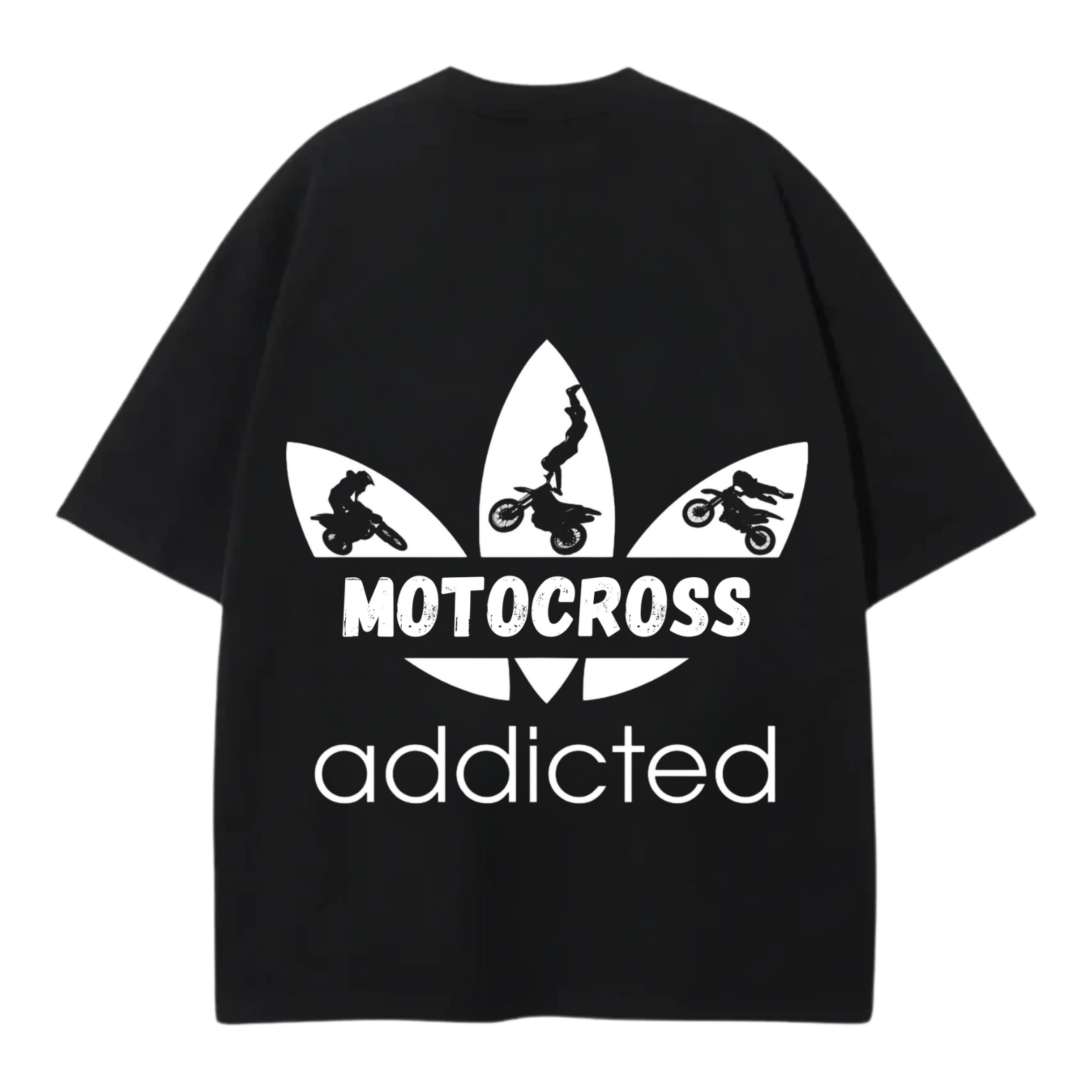 Motocross Addicted OVERSIZED Premium Тениска