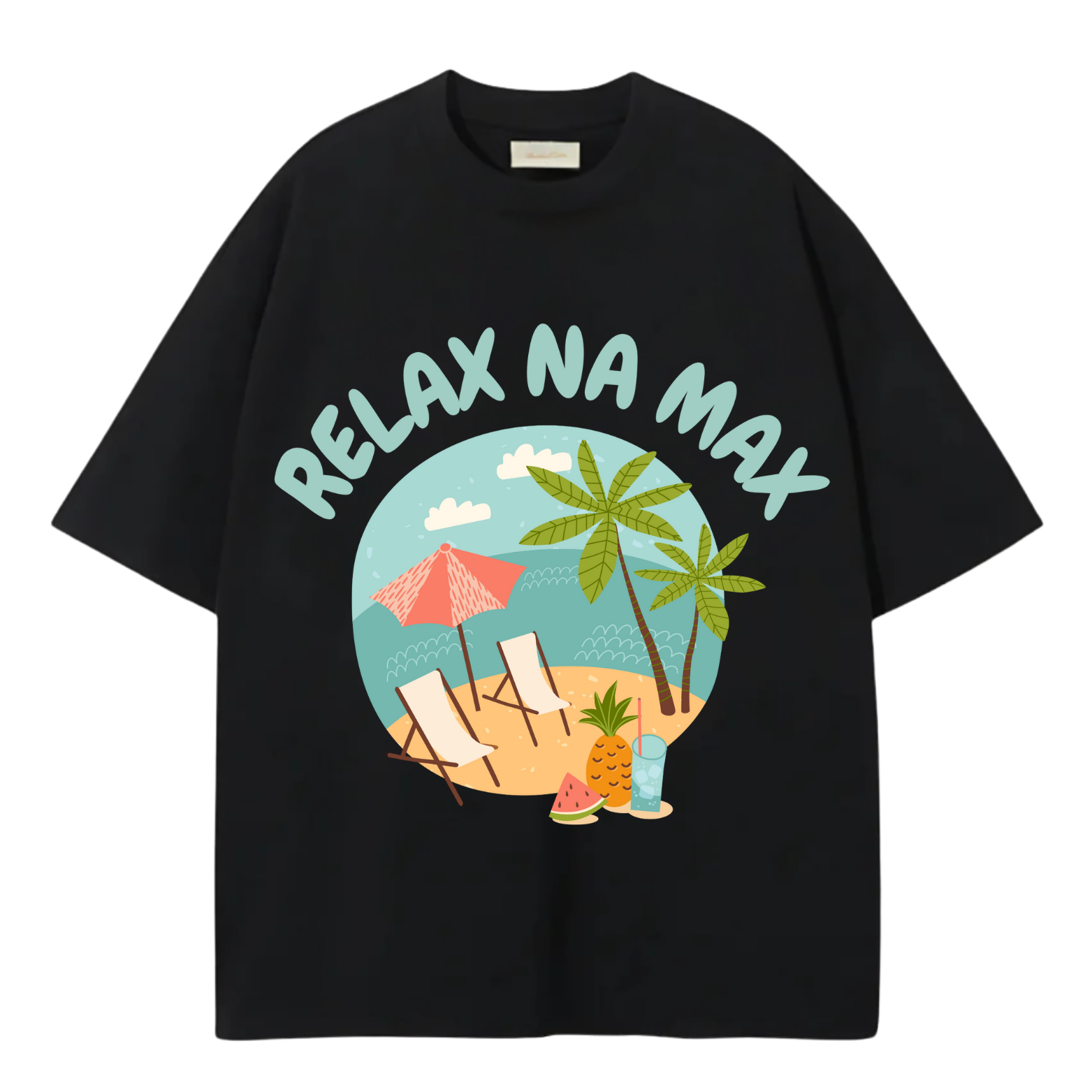 Relax Na Max OVERSIZED Premium Тениска